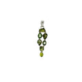 Peridot Combination Cut Pendant
