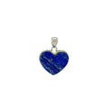 Lapis Lazuli Cabochon Heart Pendant