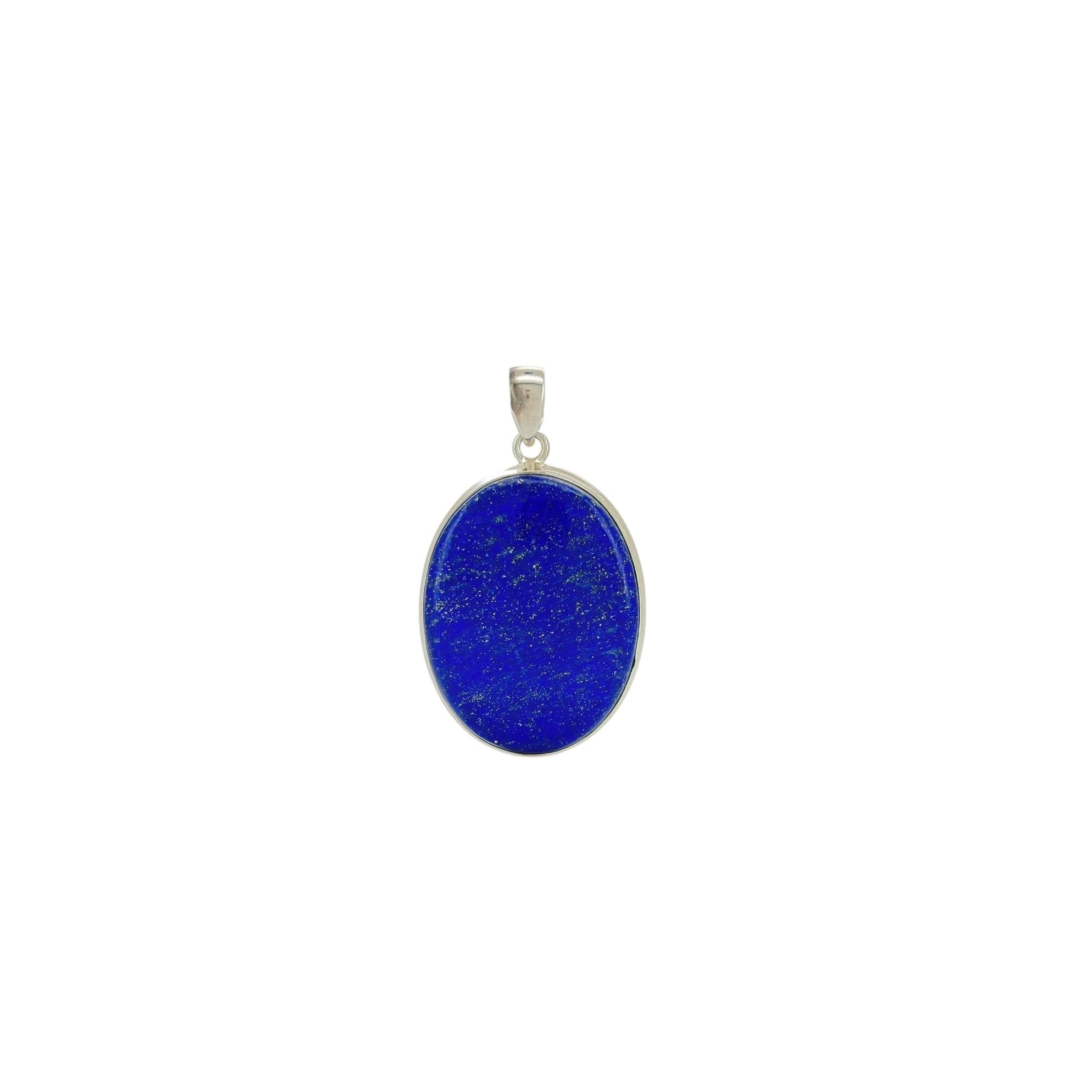 Lapis Lazuli Cabochon Oval Pendant