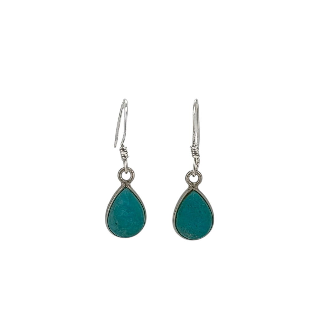 Turquoise Teardrop Earrings