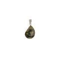 Labradorite Cabochon Teardrop Pendant II